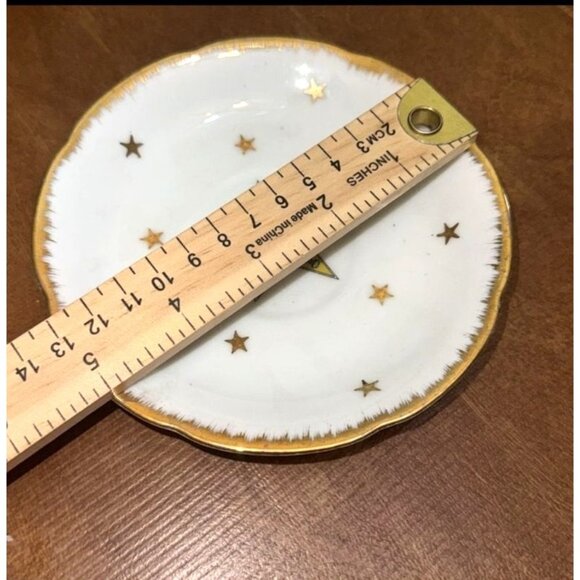 Vintage Lefton China Hand-Painted Star Dish - Picture 3 of 3